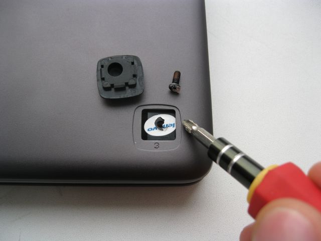 Ультрабук Lenovo U310 гарантийная наклейка